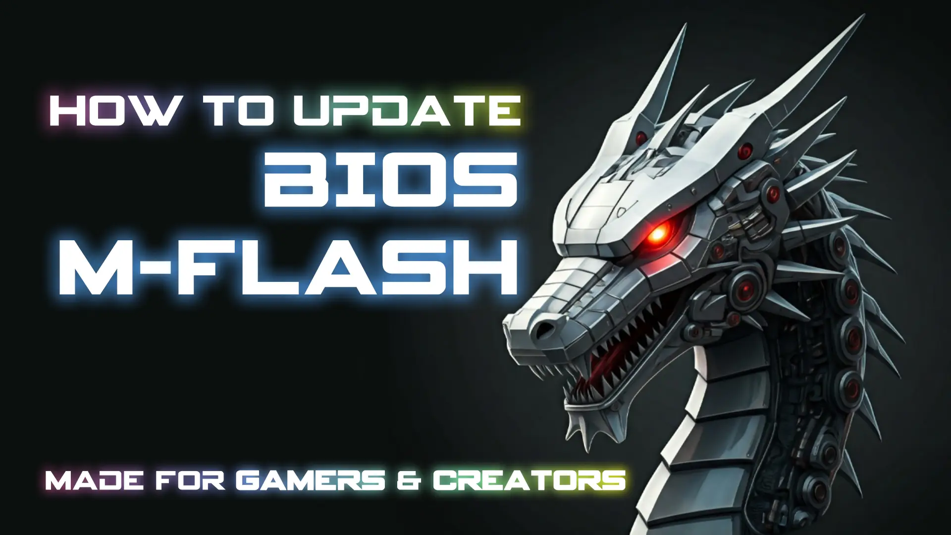 How to Update BIOS Using M-FLASH on an MSI Motherboard