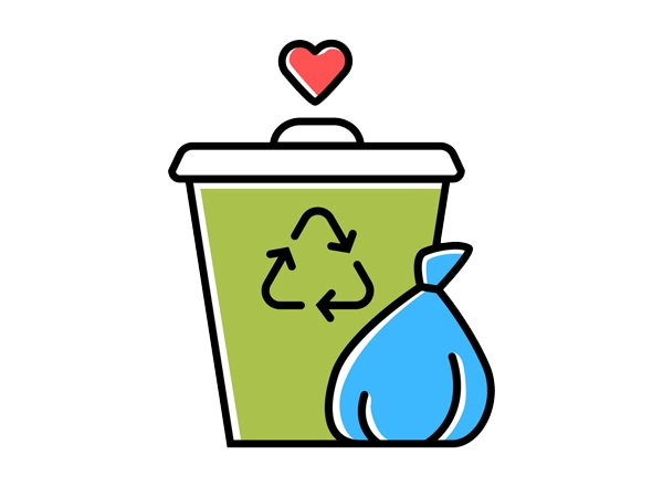 Junk and Trash Removal Icon
